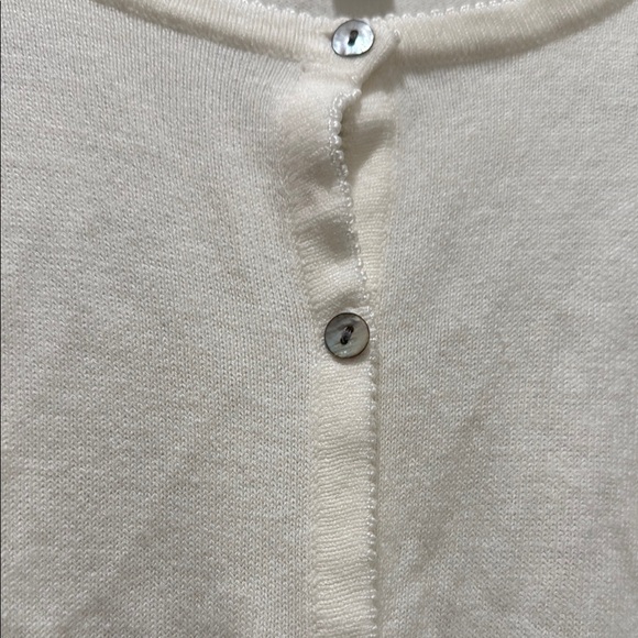 Carolyn Taylor Essentials Ivory Cardigan - Picture 3 of 4